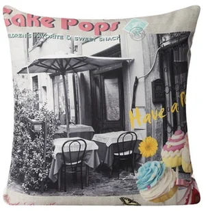 Eurofirany B.B. CHOCZYŃSCY SPÓŁKA JAWNA Poszewka dekoracyjna EURO, Verona, szaro-beżowa, 40x40 cm - Poszewki na poduszki - miniaturka - grafika 2