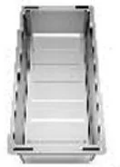 BLANCO Odsączarka stalowa do SUBLINE, MEVIT XL 6S 227689 - Akcesoria do armatury i ceramiki - miniaturka - grafika 2