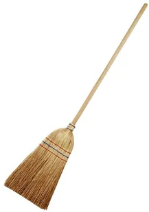 Klein 6642 Słomiana Miotła z drewnianym trzonkiem - Zabawki AGD - miniaturka - grafika 2