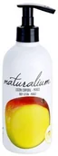 Balsamy i kremy do ciała - Naturalium Body to Eat Mango odżywcze mleczko do ciała Mango 0% Parabens 370 ml - miniaturka - grafika 1