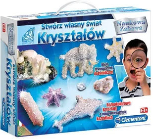 Clementoni STWÓRZ WŁASNY ŚWIAT KRYSZTAŁÓW 60058 - Zabawki interaktywne dla dzieci - miniaturka - grafika 3