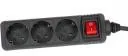 Listwy zasilające - InLine Listwa zasilająca 3 gniaza - 16435S - miniaturka - grafika 1
