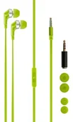 Słuchawki - Xqisit 14501 zielone - miniaturka - grafika 1