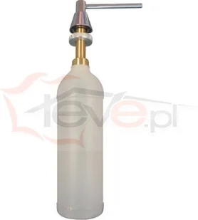 Merida Dozownik do mydła w płynie blatowy Stożek 1 litr DWP101 - Mydelniczki i dozowniki mydła - miniaturka - grafika 2