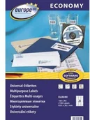 Etykiety do drukarek - Avery Zweckform Etykiety uniwersalne Economy 63,5 x 38,1 mm, 2100 etykiet - miniaturka - grafika 1