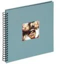 Albumy fotograficzne - Walther Fun petrol Spiral 30x30 50 black Pages SA110K - SA-110-K - miniaturka - grafika 1