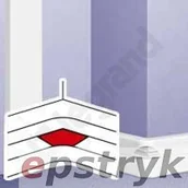 Kanały kablowe - Legrand DLP Kąt wewnętrzny przegroda 95/120, 010611, - miniaturka - grafika 1