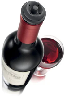 Vacu Vin zatyczka do wina próżniowa 3,2 x 4 cm gumowa ciemnoszara 2 szt twm_1007037 - Pozostałe akcesoria kuchenne - miniaturka - grafika 2