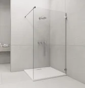 Kabiny prysznicowe - Radaway Euphoria Walk-in V 140 szkło przejrzyste 383116-01-01 - miniaturka - grafika 1