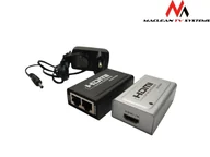 Kable komputerowe i do monitorów - Maclean MCTV-401 HDMI RJ-45 Extender przedłużacz - miniaturka - grafika 1