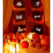 Ozdoby bożonarodzeniowe - Arpex SZABLONY DO SZTUCZNEGO ŚNIEGU DUŻE - miniaturka - grafika 1