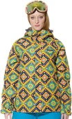 Kurtki narciarskie - Horsefeathers kurtka zimowa damska CARINA JACKET (yellow peru) - miniaturka - grafika 1