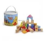 Klocki - Brimarex Drewniane KLOCKI 50 El. Kubuś - miniaturka - grafika 1