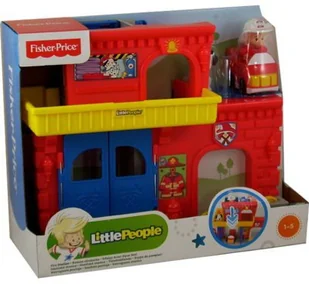 Fisher Price LITTLE PEOPLE REMIZA STRAŻACKA BGC67 - Figurki dla dzieci - miniaturka - grafika 4
