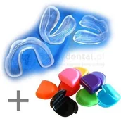 Sprzęt i akcesoria stomatologiczne - Pozostale NAKŁADKA zgryzowa na bruksizm - szyna relaksacyjna łagodząca bóle osób - miniaturka - grafika 1