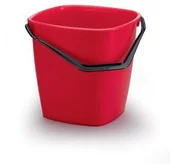 Miotły, szufle, mopy - Durable BUCKET 14 l wiadro 14 l, czerwone - miniaturka - grafika 1