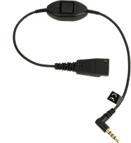 Jabra GN kabel QD for 3,5mm for Blackberry Iphone - 8800-00-87 - Kable - miniaturka - grafika 2