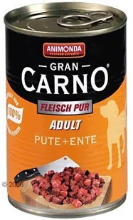 Animonda Grancarno Adult Rind Entenherzen Wołowina + Serca Kacze 400G - Mokra karma dla psów - miniaturka - grafika 2