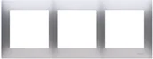 Klawisze i ramki - LEDart potrójna srebrna DR3/43 Kontakt Simon54 - miniaturka - grafika 1