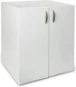 Szafki łazienkowe - Pyramis Szafka pod zlewozmywak nakładany 80x60 cm biały 036005001 - miniaturka - grafika 1