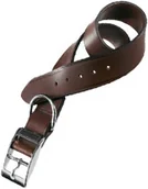 Obroże dla psów - Ferplast Obroża skórzana "Vip C brązowy 15/35 - miniaturka - grafika 1