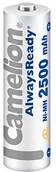 Baterie i akcesoria - Camelion Always Ready Ni-MH HR6 akumulator (AA, 2500 mAh, zestaw 2 szt.) HR6 - miniaturka - grafika 1