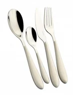 Zestawy sztućców - Bugatti Italy GIOIA ZESTAW SZTUĆCÓW 24 ELEM 6 OSÓB BIAŁY GGAU-023F50 GGAU-023F50 - miniaturka - grafika 1