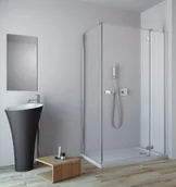 Kabiny prysznicowe - Radaway Fuenta New Kdj 110x110 prawa szkło przejrzyste 384041-01-01R/384053-01-01 - miniaturka - grafika 1