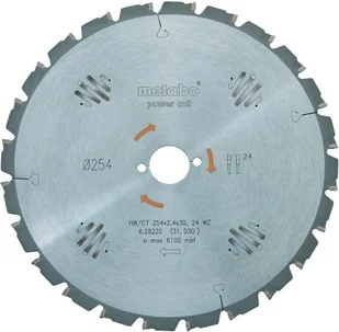 Metabo Piła tarczowa HW/CT 216x30, 24 ZP 5° ujemny 628009000 - Tarcze do pił Metabo Piła tarczowa HW/CT 216x30, 24 ZP 5° ujemny 628009000 - Tarcze do pił - miniaturka - grafika 2