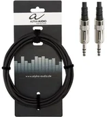 Kable - Alpha Audio Alpha 190713 Pro Line przewód audio połączenia (1,5 m, wtyczka jack stereo wtyczka mini jack stereo audio) 190713 - miniaturka - grafika 1