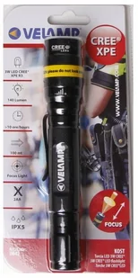 Velamp Latarka aluminiowa CREE XPE R3 LED IM42 - Latarki - miniaturka - grafika 3