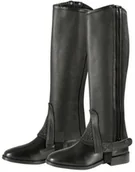 Akcesoria jeździeckie - Pfiff Damen Minichaps, Leder, Schwarz, Black, Xxl (101263-60-XXL) - miniaturka - grafika 1