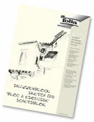 Notesy i bloczki - Folia 8304 blok do szkicowania, 120 g/m, format DIN A4, 50 kartek 8304 - miniaturka - grafika 1