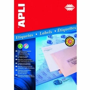 APLI Etykiety ekologiczne , 210x148mm, prostokątne, białe AP12069 - Etykiety samoprzylepne i bloki etykiet - miniaturka - grafika 2