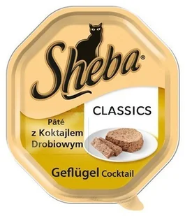 Sheba Pate Koktajl drobiowy Tacka 85g - Mokra karma dla kotów Sheba Pate Koktajl drobiowy Tacka 85g - Mokra karma dla kotów - miniaturka - grafika 2