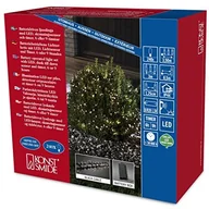 Pozostałe oświetlenie - Konstsmide 3734 100 Micro LED Büschel lampki świąteczne ""Cluster""/na zewnątrz (IP44)/zasilana na baterie: 4 X D 1.5 V (brak w wyposażeniu)/O czujnik światła, 6h i 9H Timer/240 Warm biał - miniaturka - grafika 1