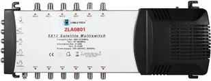 Multiswitch Cabletech 5x12 z regulacją wzmocnienia - Rozgałęźniki i multiswitche do TV-SAT - miniaturka - grafika 3