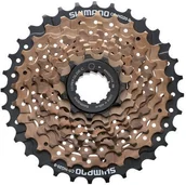 Kasety rowerowe - Shimano Kaseta Altus HG-20 9ędowa 11-34T brązowa - 11-34T 4200361 - miniaturka - grafika 1