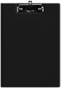 Deski z klipsem - Donau PBS Deska z klipem zamykana wykonana z PVC czarna A4 DN289-2 - miniaturka - grafika 1