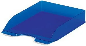 Durable Szuflada na dokumenty BASIC A4 niebieska transparentna - Półki na dokumenty Durable Szuflada na dokumenty BASIC A4 niebieska transparentna - Półki na dokumenty - miniaturka - grafika 1