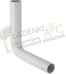 Geberit 118.003.11.1 Rura spłukująca, 23x23 cm, Kolor: 50, 118003111, - Akcesoria hydrauliczne - miniaturka - grafika 2