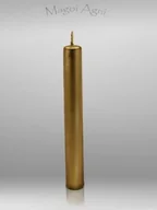 Świece - Złota świeca z wosku drim18 - miniaturka - grafika 1