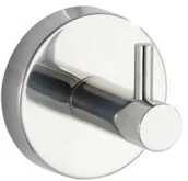 Wieszaki łazienkowe - Wenko Wieszak ścienny Uno Bosio 20205100 - miniaturka - grafika 1