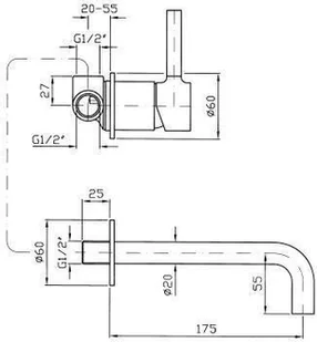 Zucchetti Pan ZP6030.C3 - Baterie podtynkowe - miniaturka - grafika 2