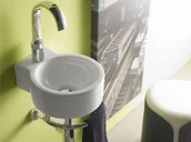 Umywalki - Bathco Sherry 33,5x28,5 4905 - miniaturka - grafika 1