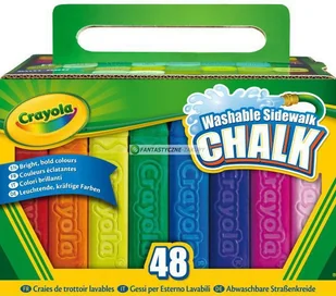Crayola Kreda Tęczowa 48 szt. - Przybory szkolne - miniaturka - grafika 3