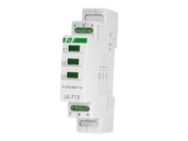 Wyłączniki światła i elektryczne - F&F Filipowski Lampka sygnalizacyjna (kontrolna) obecności fazy LK-713G zielona - miniaturka - grafika 1