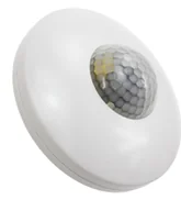 Czujniki ruchu i zmierzchu - F&F Czujnik ruchu PIR sufitowy 360 stopni biały DR-06W - miniaturka - grafika 1