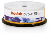 Nośniki danych - KODAK DVD-R 4,7 GB KODAK 16X Cake 25 Szt. (04895199900134) - miniaturka - grafika 1