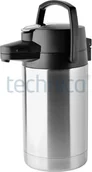 Wyposażenie lokali gastronomicznych - Helios inox Dyspenser ze stali nierdzewnej, z pompką 2,5 l, | , Coffeestation HEL - miniaturka - grafika 1